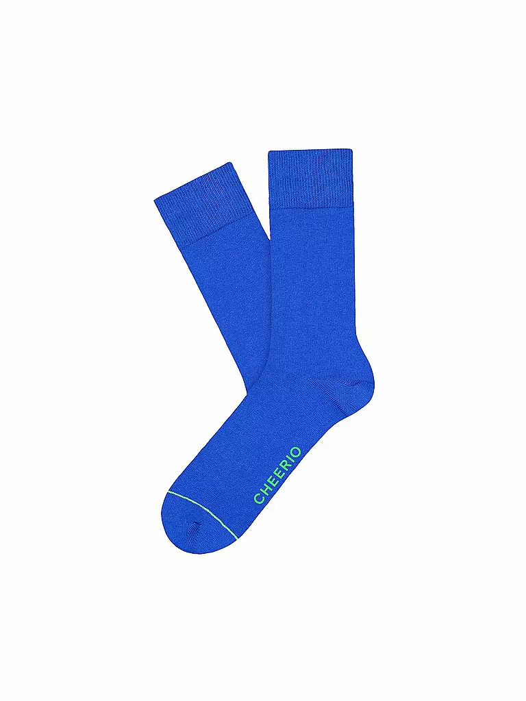 CHEERIO | Freizeitsocken Best Friend 2er Pack | blau