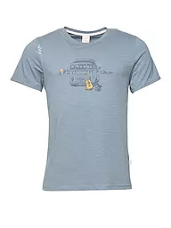 CHILLAZ |  Herren Klettershirt Out in Nature  | petrol