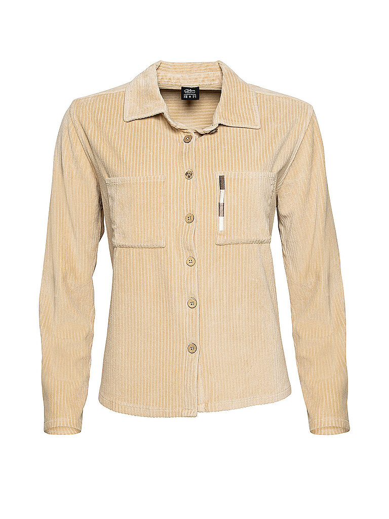 CHILLAZ Damen Kletterbluse Vogesen Cord  beige | 36