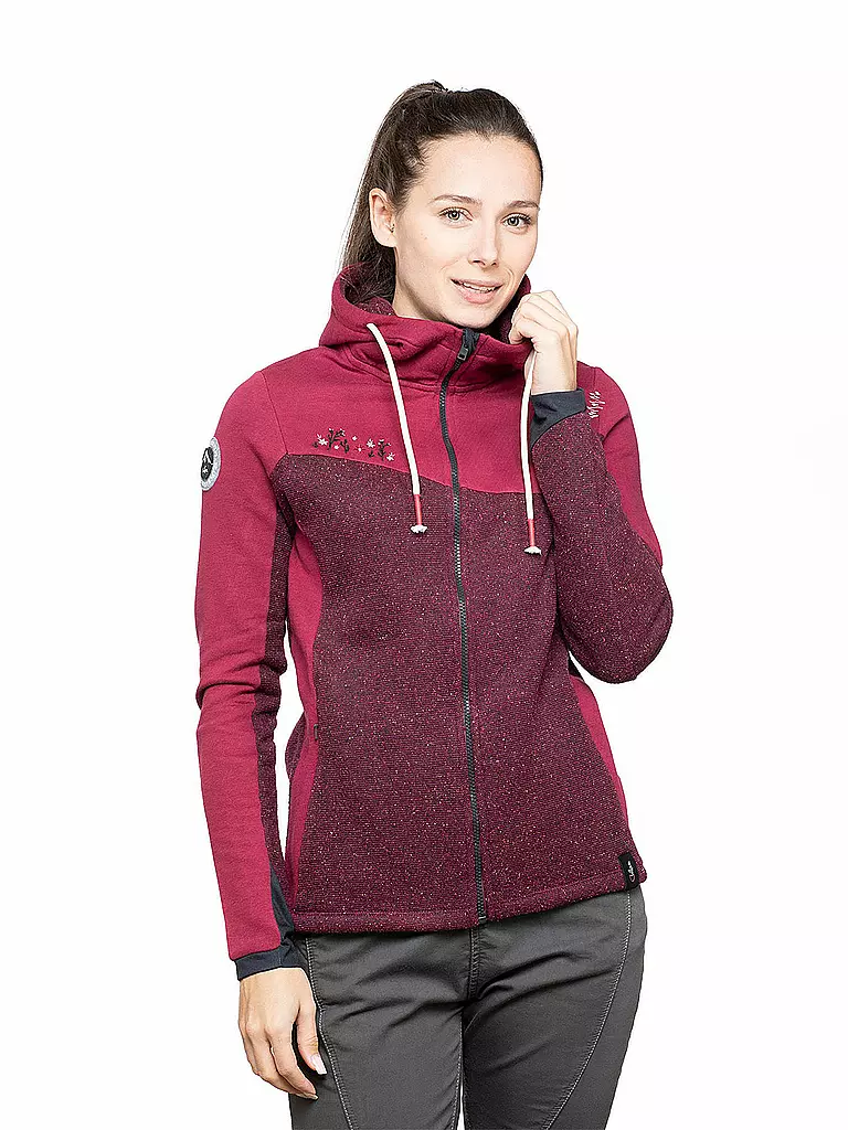 CHILLAZ | Damen Kletterjacke Rock | rot