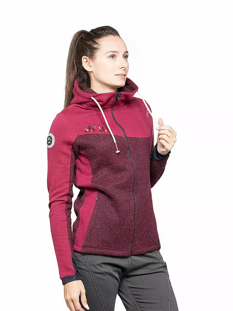 CHILLAZ | Damen Kletterjacke Rock | rot