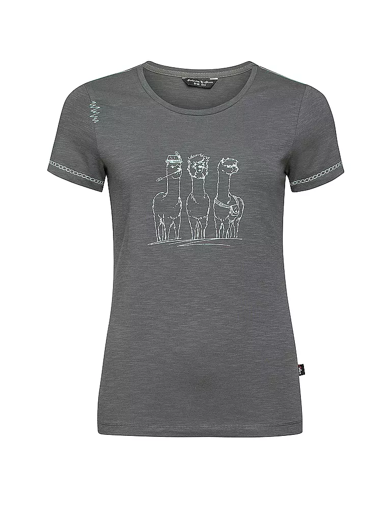 CHILLAZ | Damen Klettershirt Gandia Alpaca Gang | grau