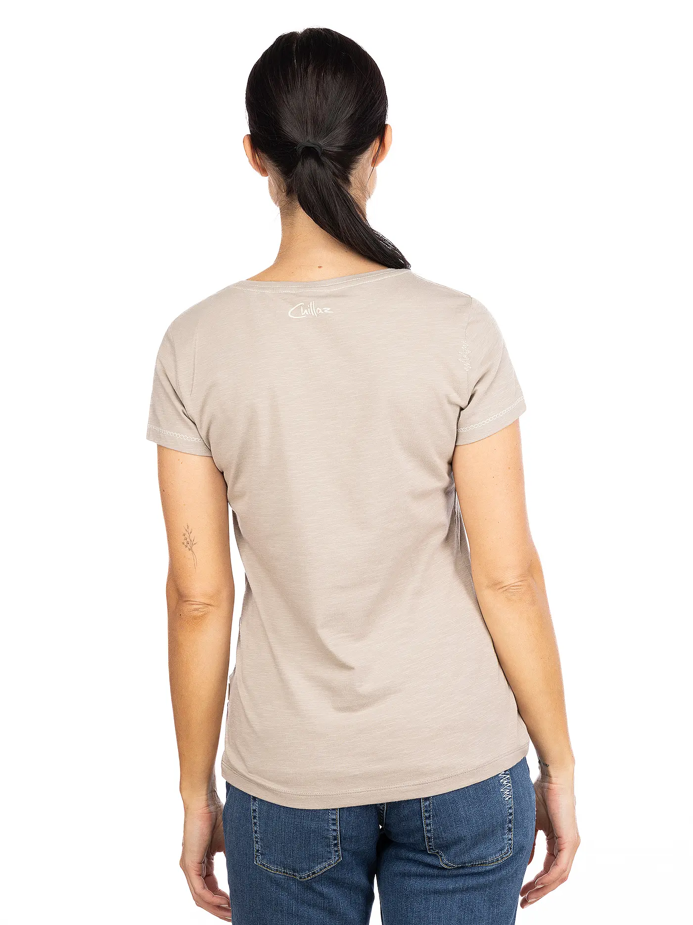 CHILLAZ | Damen Klettershirt Gandia Alpaca Gang | hellbraun