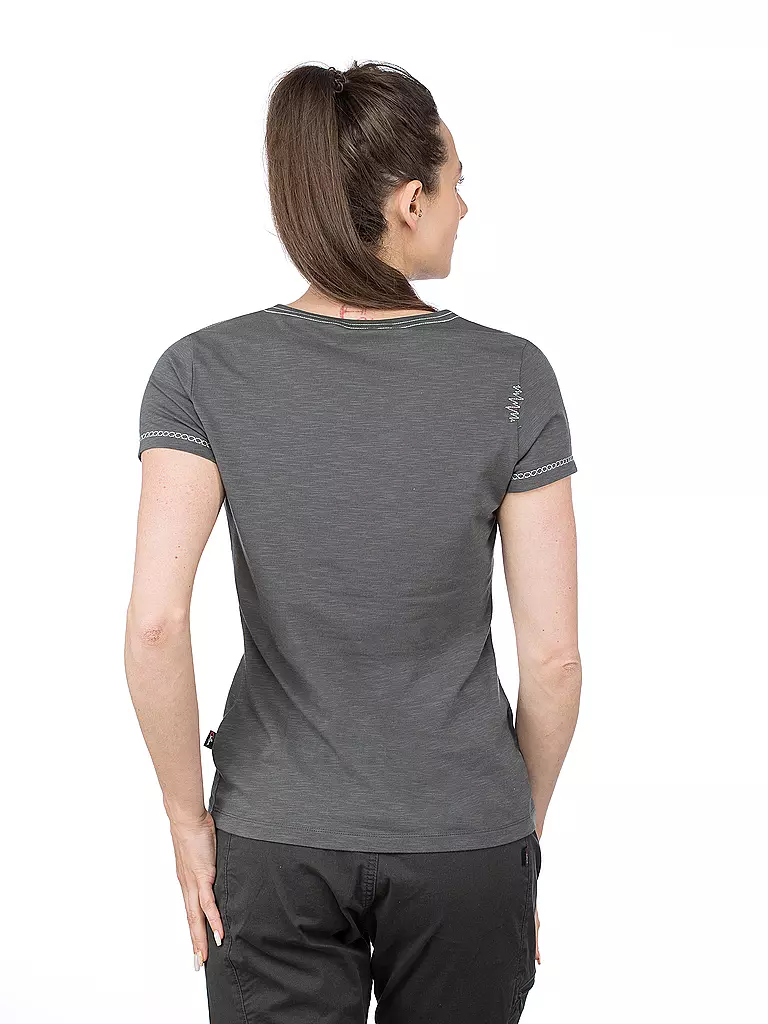 CHILLAZ | Damen Klettershirt Gandia Alpaca Gang | grau