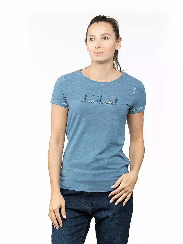 CHILLAZ | Damen Klettershirt Gandia Chill Outside | blau