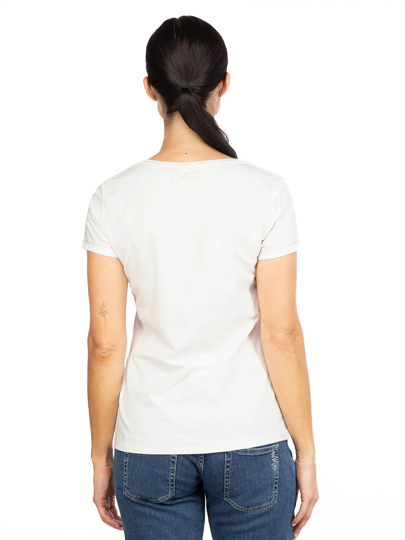 CHILLAZ | Damen Klettershirt Gandia Talk Chalk | weiss