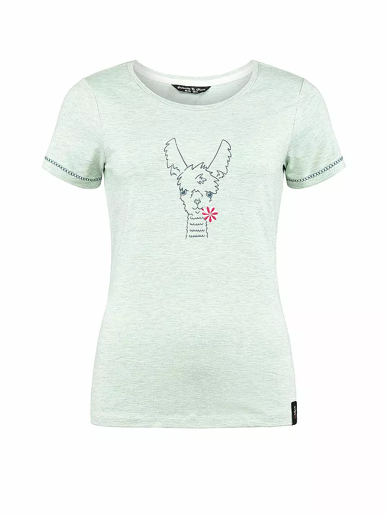 CHILLAZ | Damen Klettershirt Saile Happy Alpaca | mint