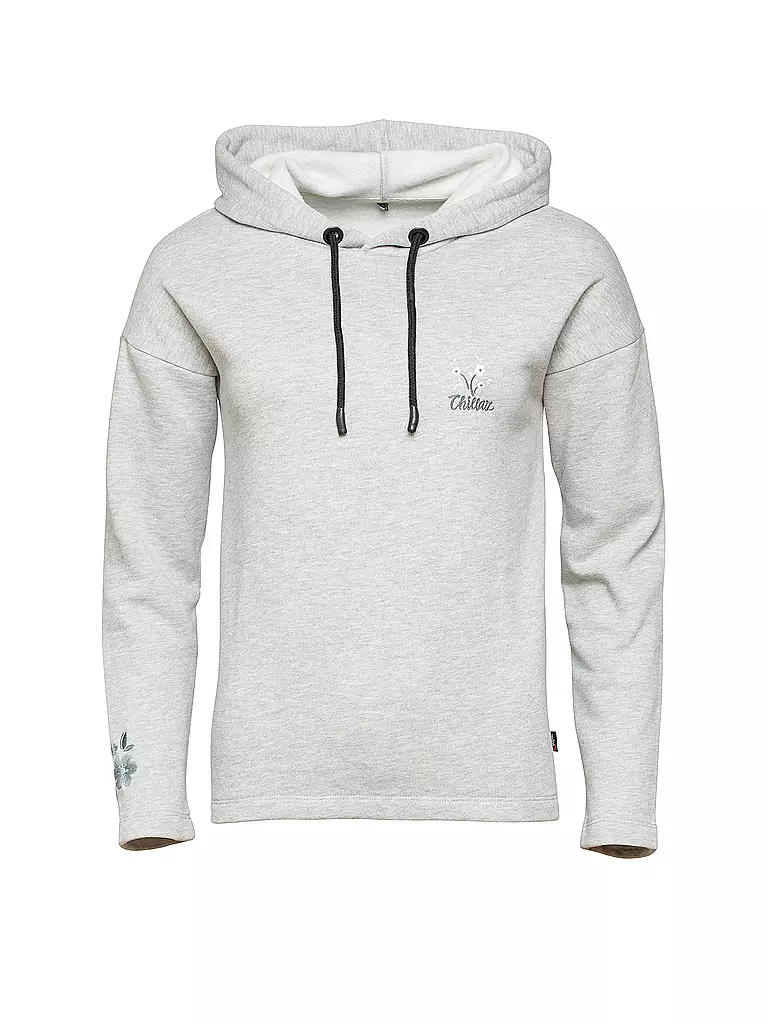 CHILLAZ | Damen Klettersweater Mondsee Hoodie | hellgrau