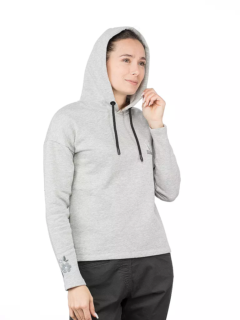 CHILLAZ | Damen Klettersweater Mondsee Hoodie | hellgrau