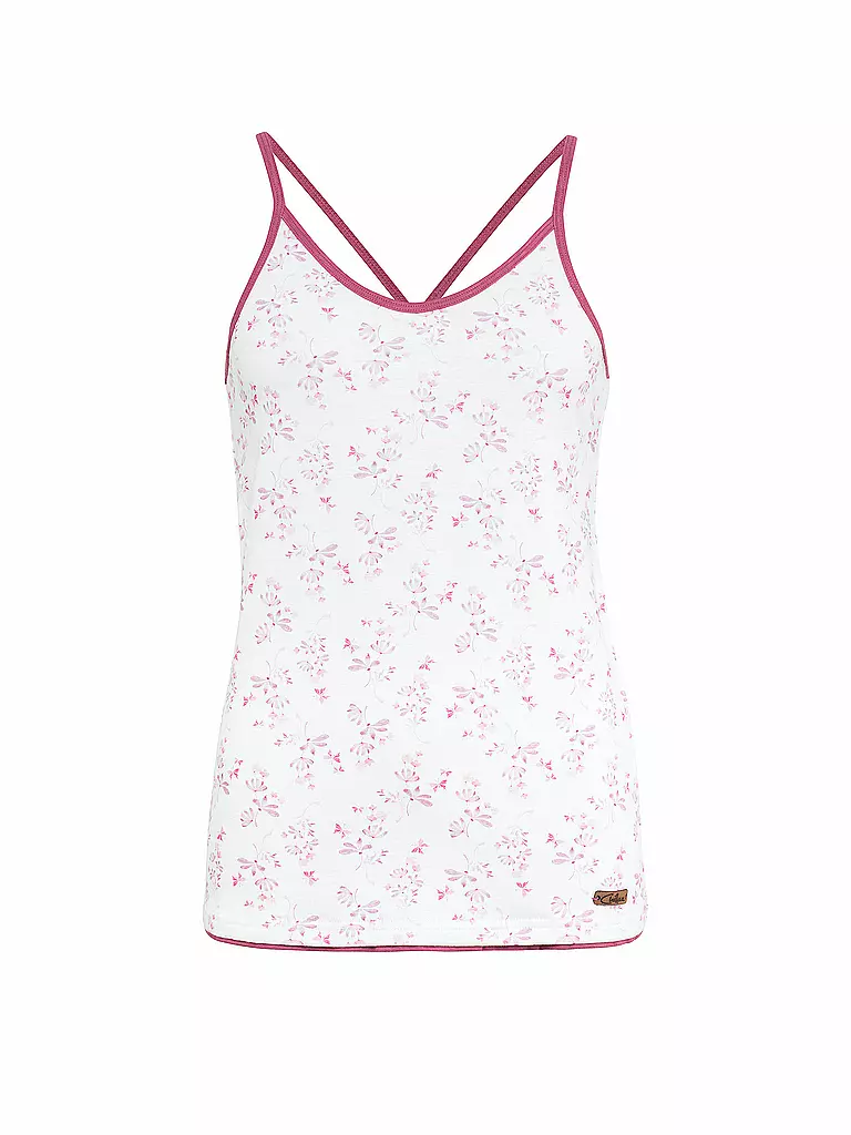 CHILLAZ | Damen Klettertop Massouri Watercolor Floral | creme