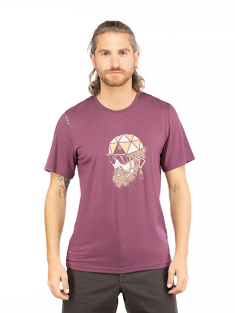 CHILLAZ | Herren Klettershirt Explorer | beere