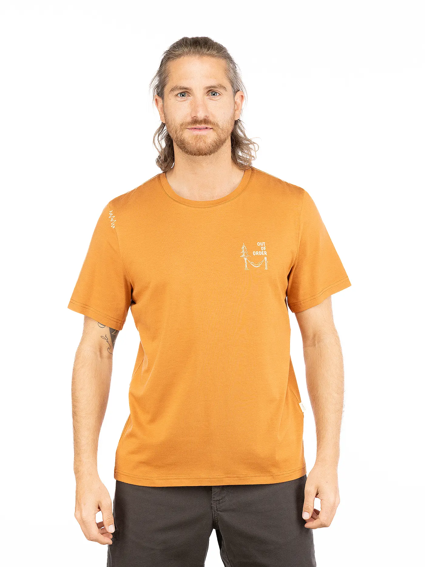 CHILLAZ | Herren Klettershirt Out Of Order | orange