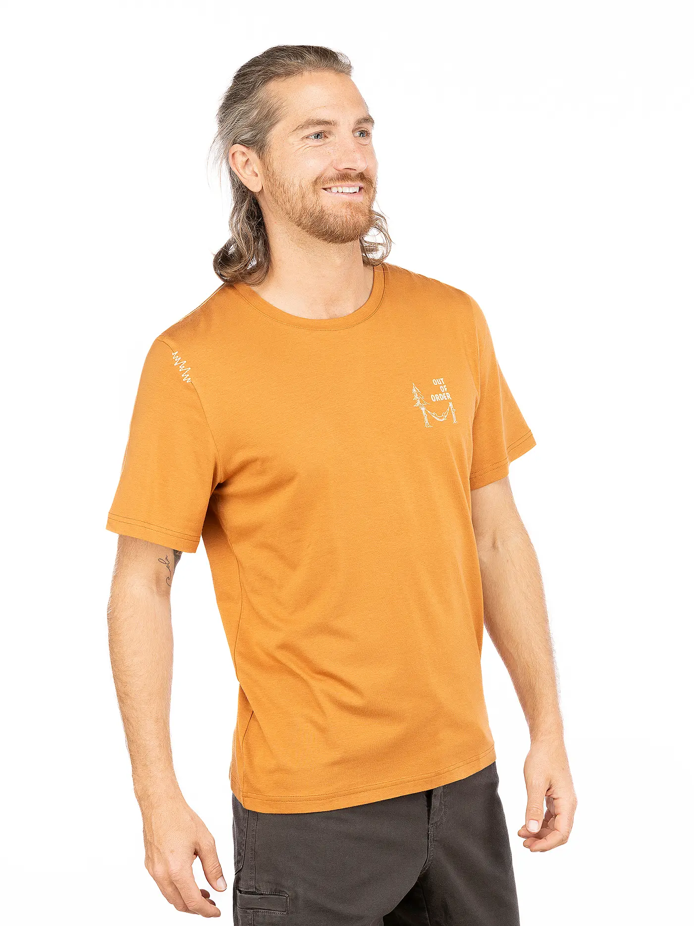 CHILLAZ | Herren Klettershirt Out Of Order | orange