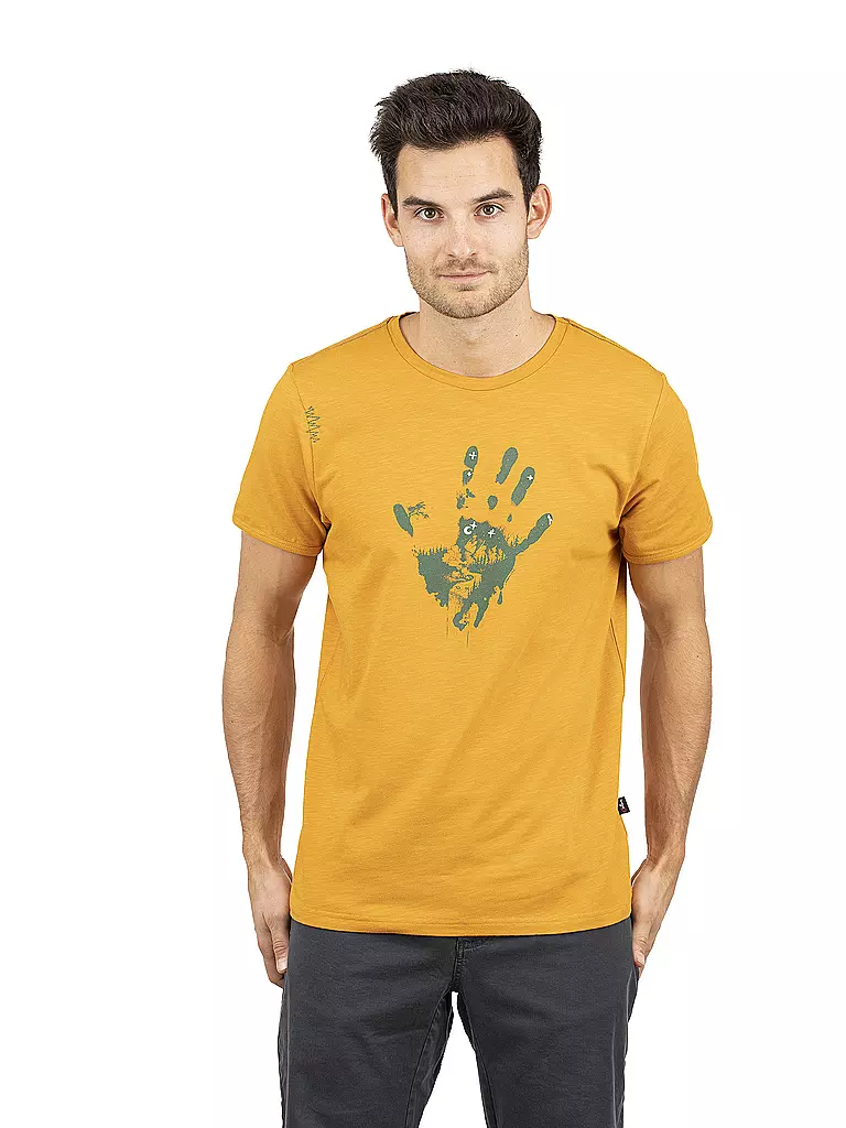 CHILLAZ | Herren Klettershirt Solstein Hand | camel