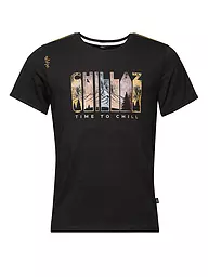 CHILLAZ | Herren Klettershirt Time To Chill | schwarz