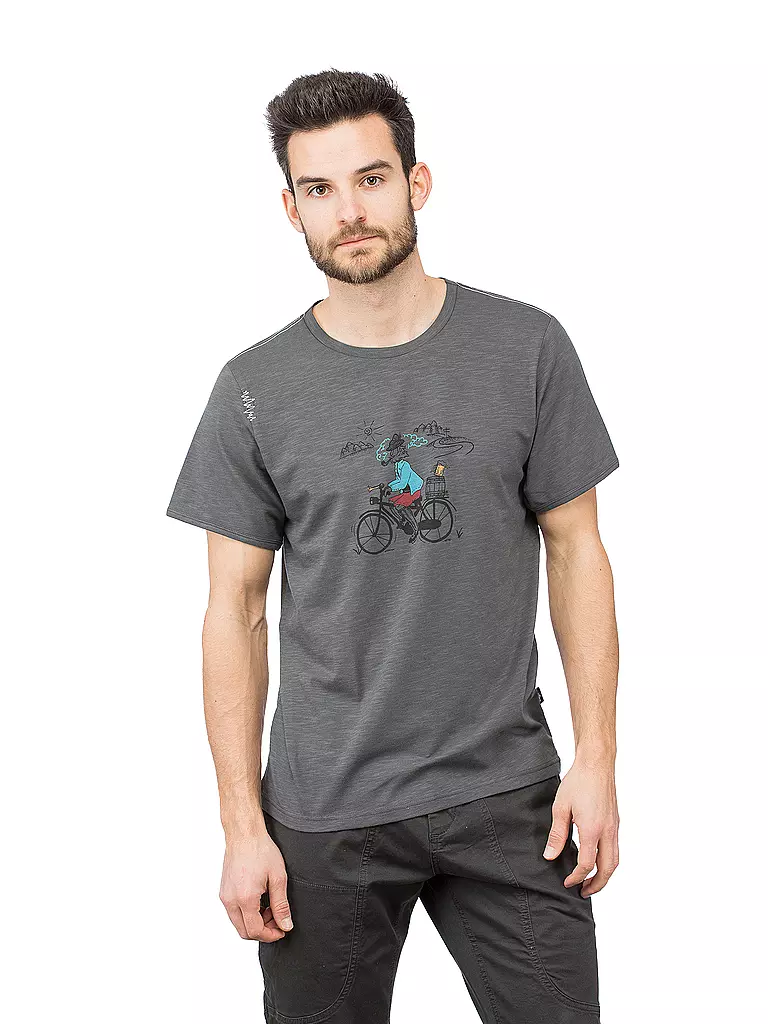 CHILLAZ | Herren Klettershirt Tyrolean Trip | schwarz