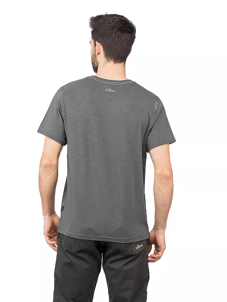 CHILLAZ | Herren Klettershirt Tyrolean Trip | schwarz
