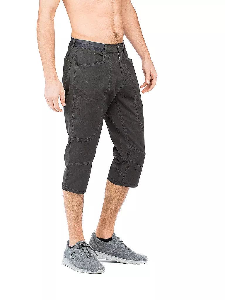 CHILLAZ | Herren Klettershort Wilder Kaiser 3/4 | schwarz