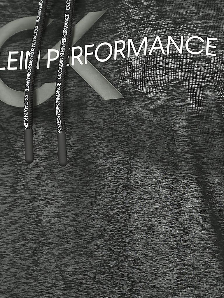 CK PERFORMANCE | Damen Fitness-Tanktop mit Kapuze | schwarz