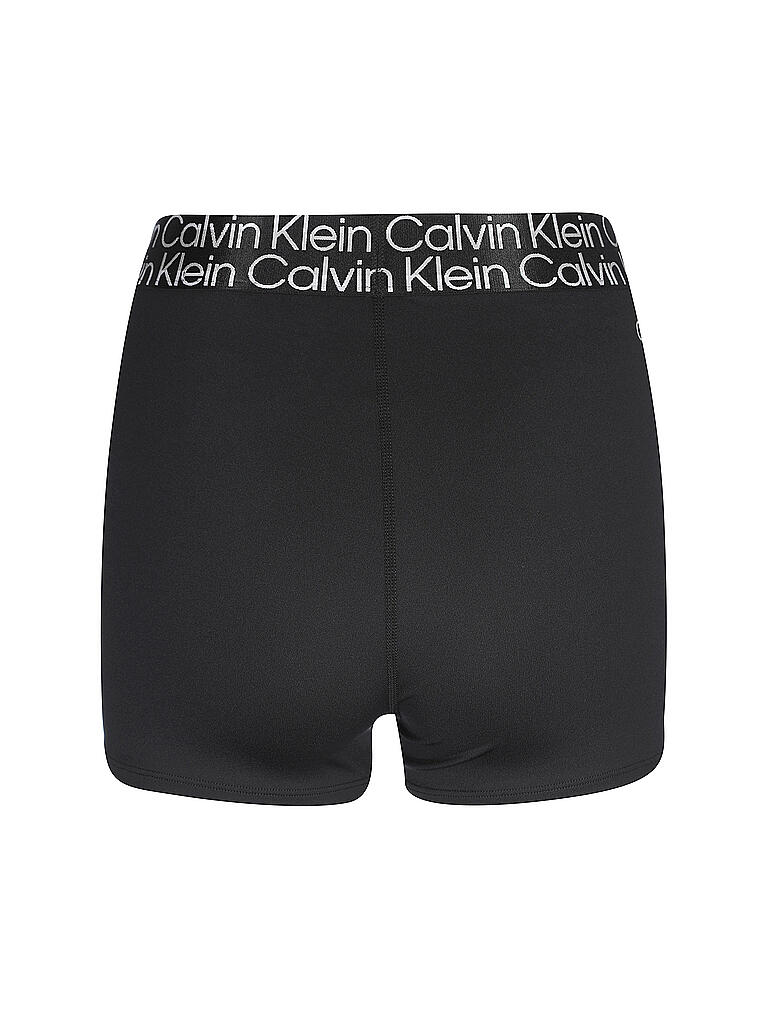 CK PERFORMANCE | Damen Fitnessshort Logobund | schwarz