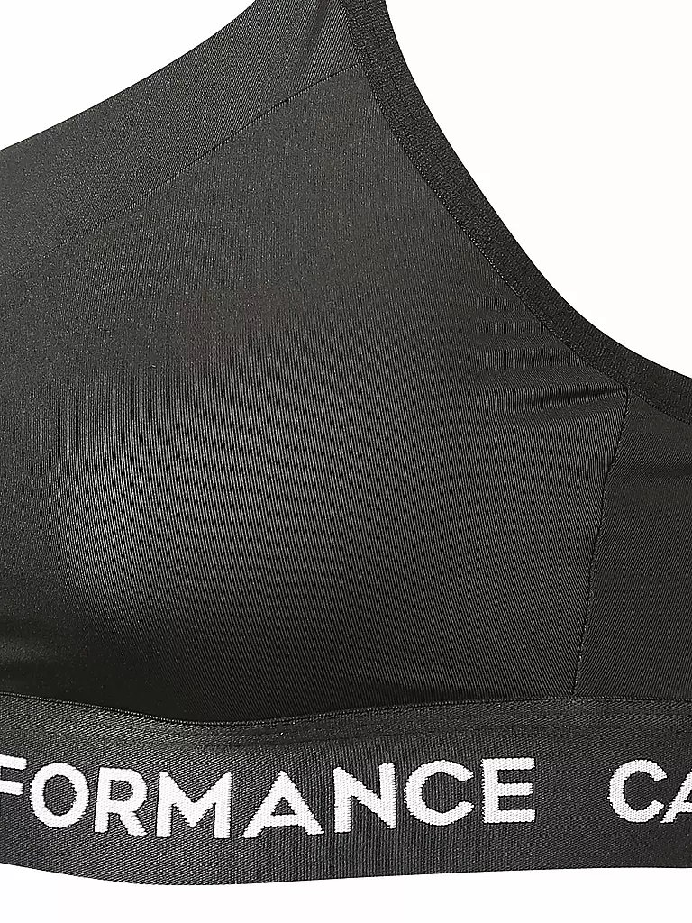 CK PERFORMANCE | Damen Sport-BH Logo Low Support | schwarz