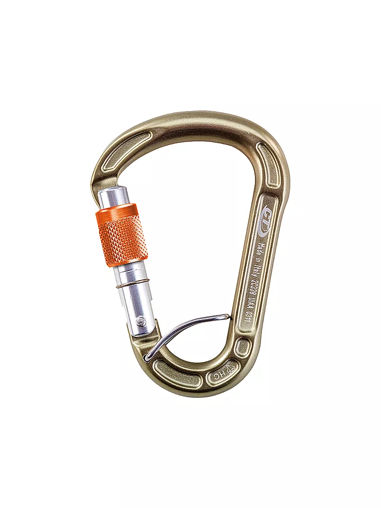 CLIMBING TECHNOLOGY | Karabiner Concept SGL HMS Screwgate | silber
