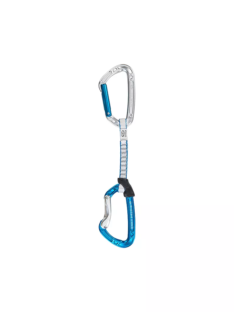 CLIMBING TECHNOLOGY | Karabiner Express-Set Aerial Pro DY | blau