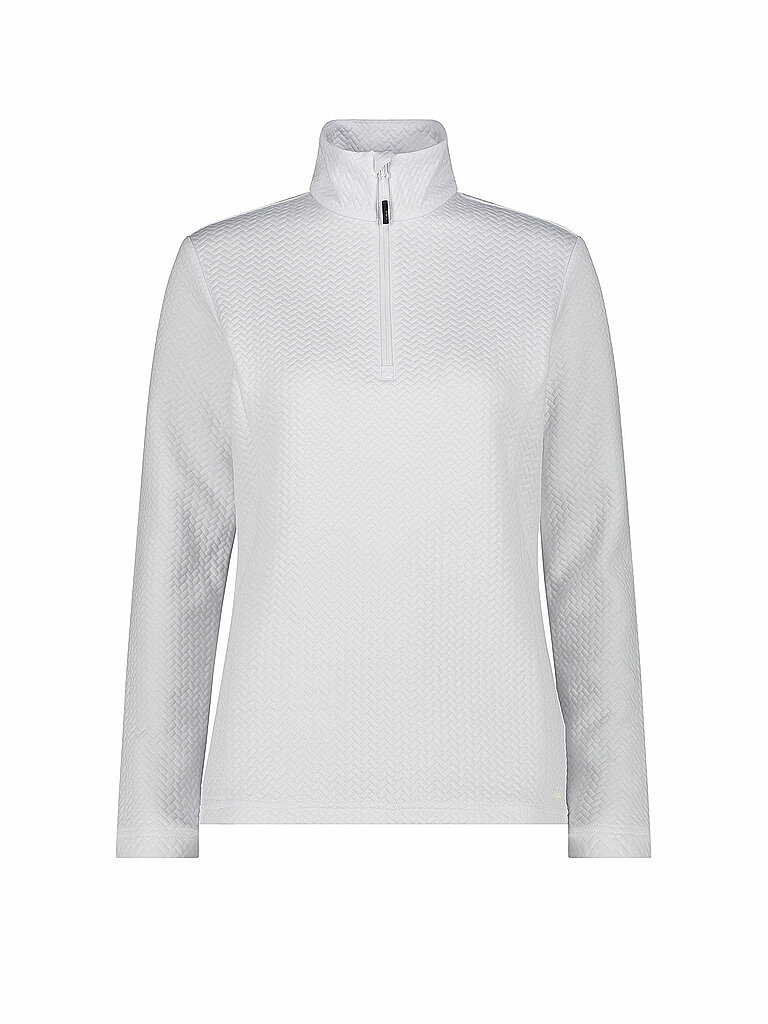 Damen Unterzieh Zipshirt weiss 38 W