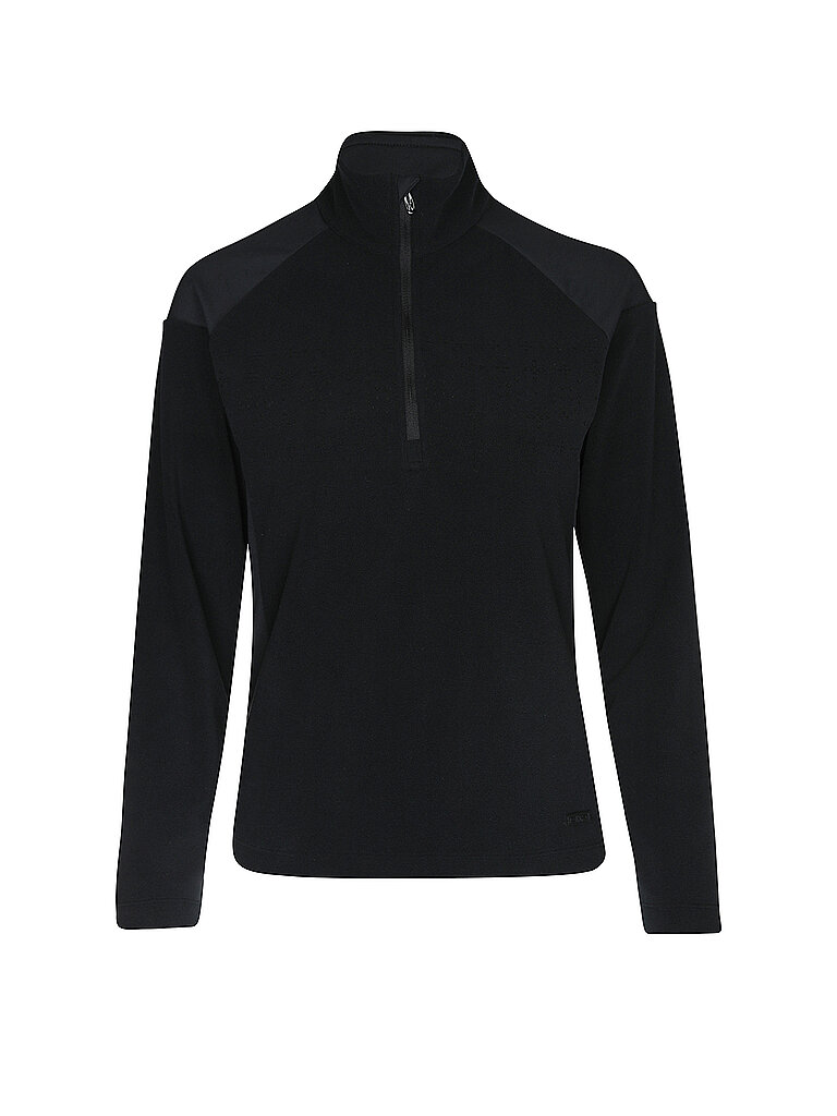 CMP Damen Unterzieh Zipshirt schwarz | 34