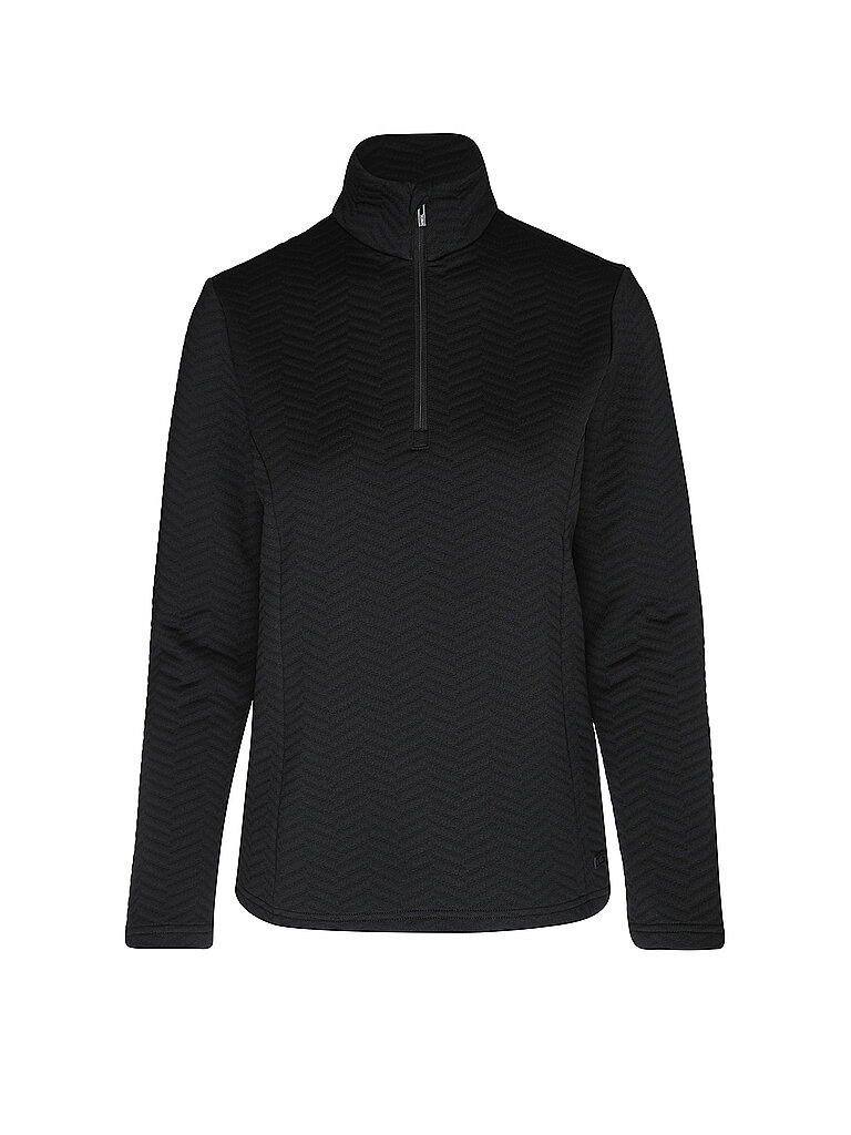 CMP Damen Unterzieh Zipshirt schwarz | 34