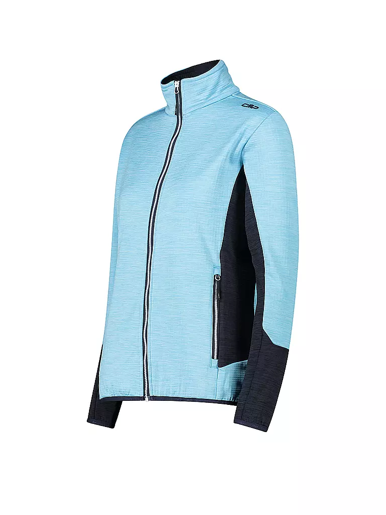 CMP | Damen Fleecejacke Grid Tech | hellblau