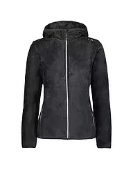 CMP | Damen Fleecejacke Highloft Hoodie | schwarz