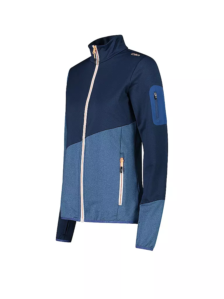 CMP | Damen Fleecejacke Light Grid Tech | hellblau