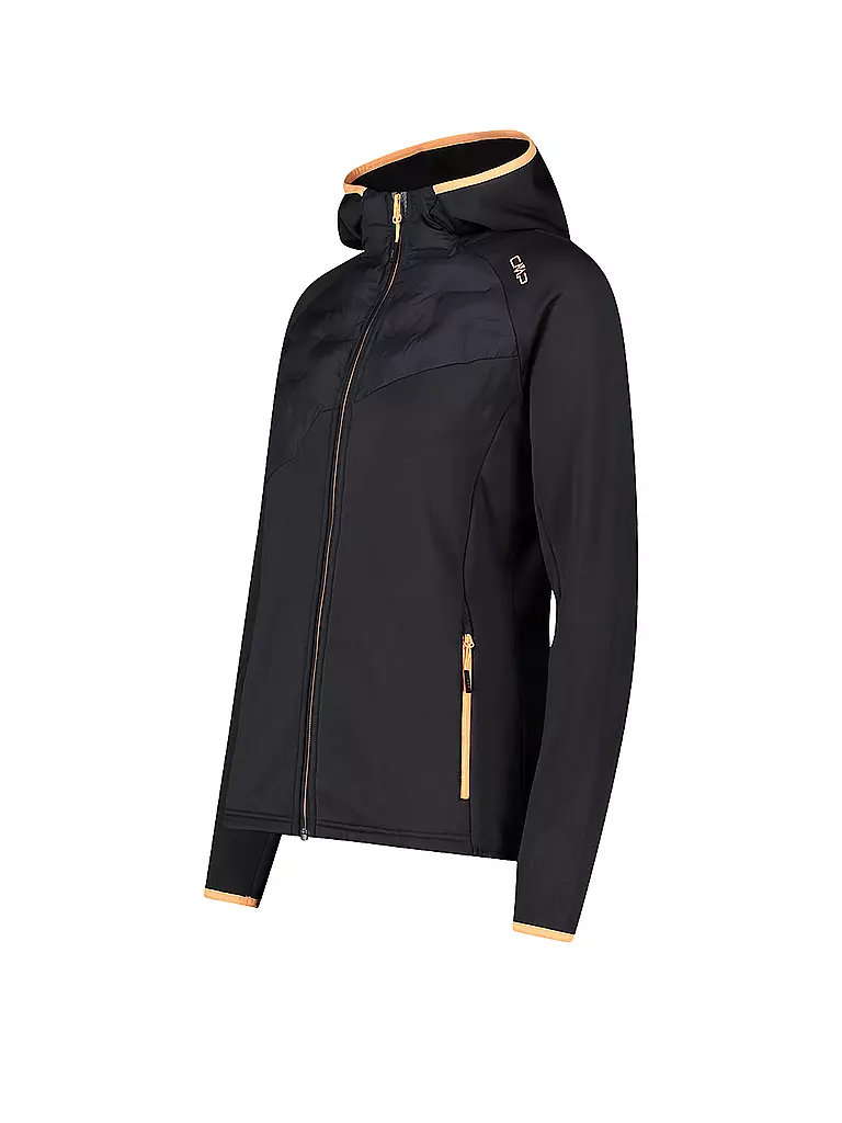 CMP | Damen Hybridjacke Performance Hoodie | Grau