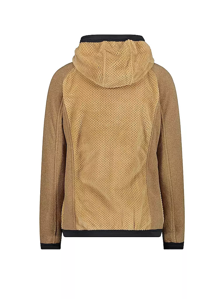 CMP | Damen Strickjacke Hoodie | camel