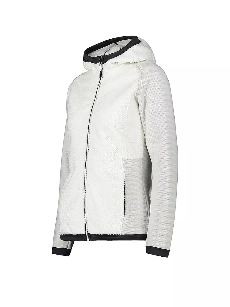 CMP | Damen Strickjacke Hoodie | creme