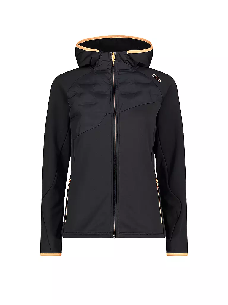 CMP | Damen Touren Hybridjacke Performance Hoodie | grau