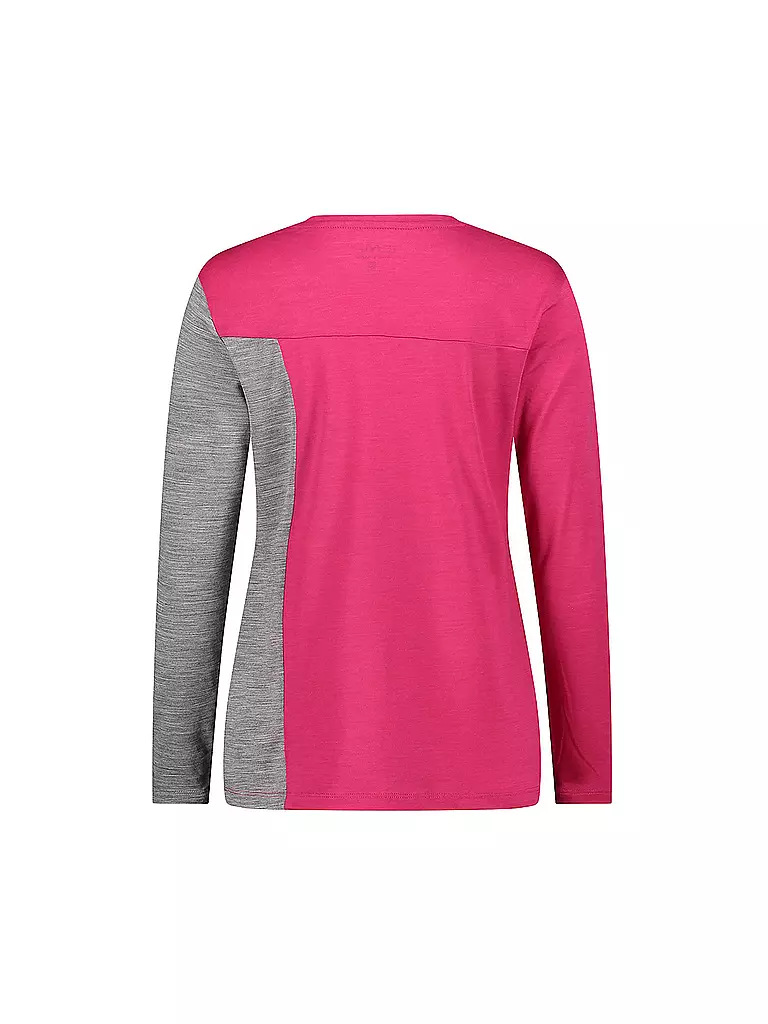 CMP | Damen Tourenshirt Unlimitech recycelt | pink