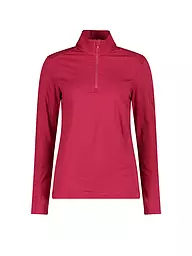 CMP | Damen Unterzieh Zipshirt Sweat Softtech | rot