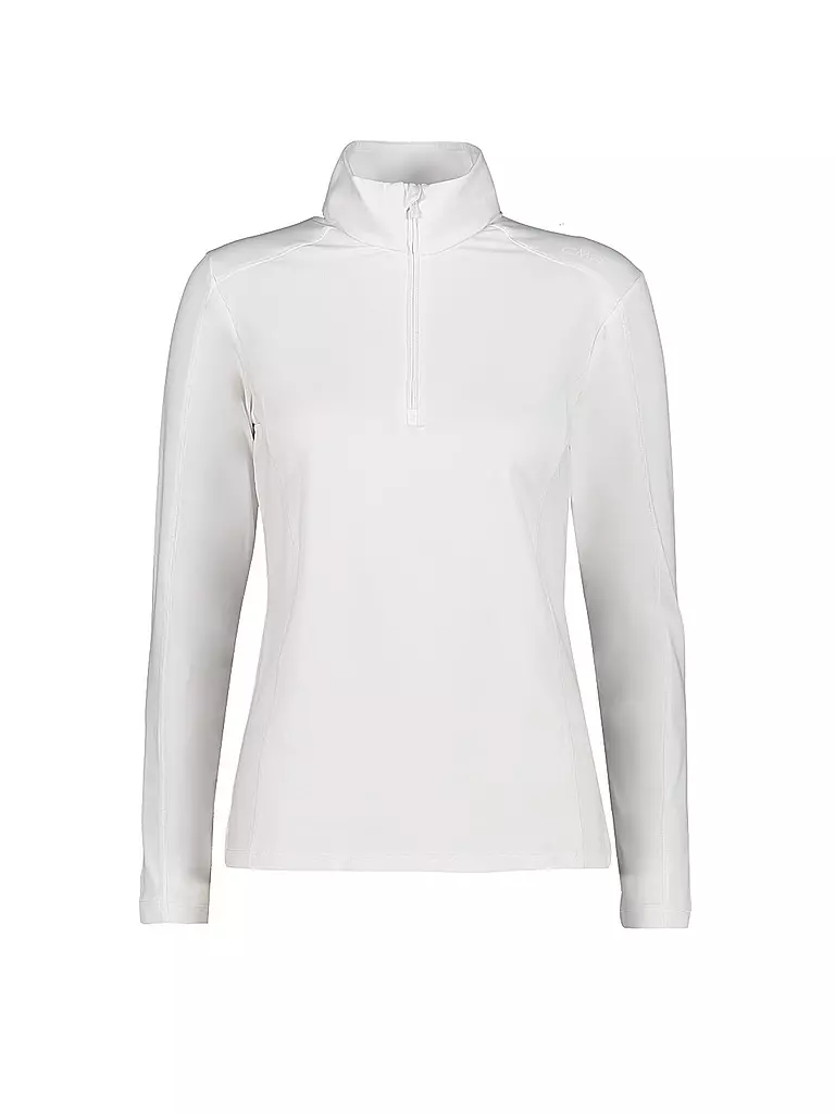 CMP | Damen Unterzieh Zipshirt Sweat Softtech | weiss