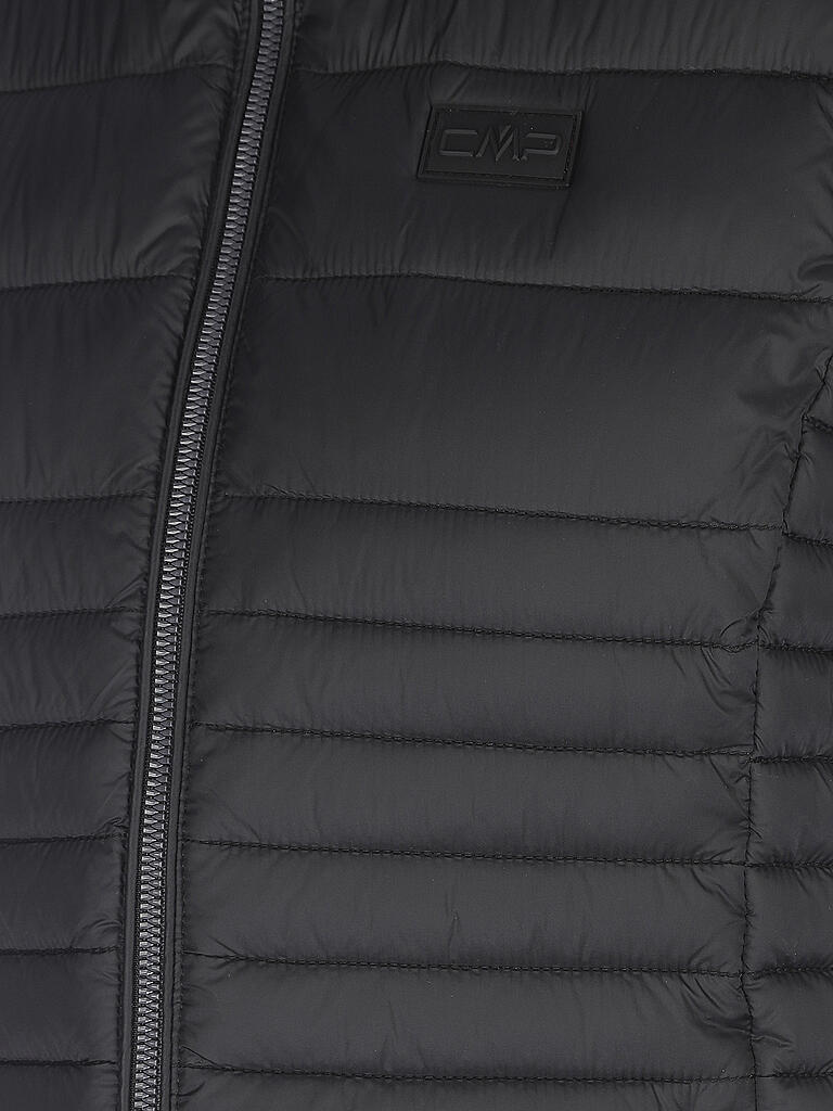 CMP | Damen Weste Snaps Hoodie | schwarz