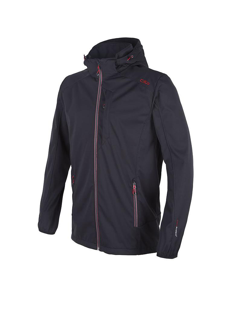 CMP | Herren Softshelljacke Zip Hood Light | blau