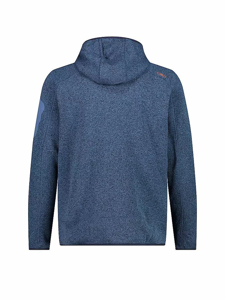 CMP | Herren Strickjacke Fix Hoodie | dunkelblau