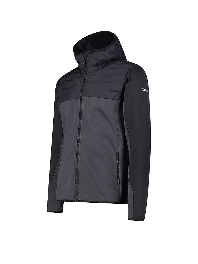 CMP | Herren Touren Hybridjacke Performance Hoodie | grau