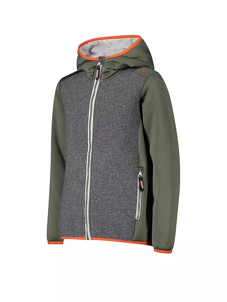 CMP | Jungen Fleecejacke Hoodie | grau