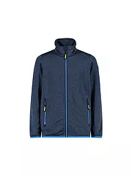 CMP | Jungen Fleecejacke Knitted Mesh | dunkelblau