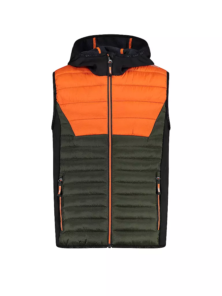 CMP | Jungen Iso Hybridweste mit Ripstop | orange