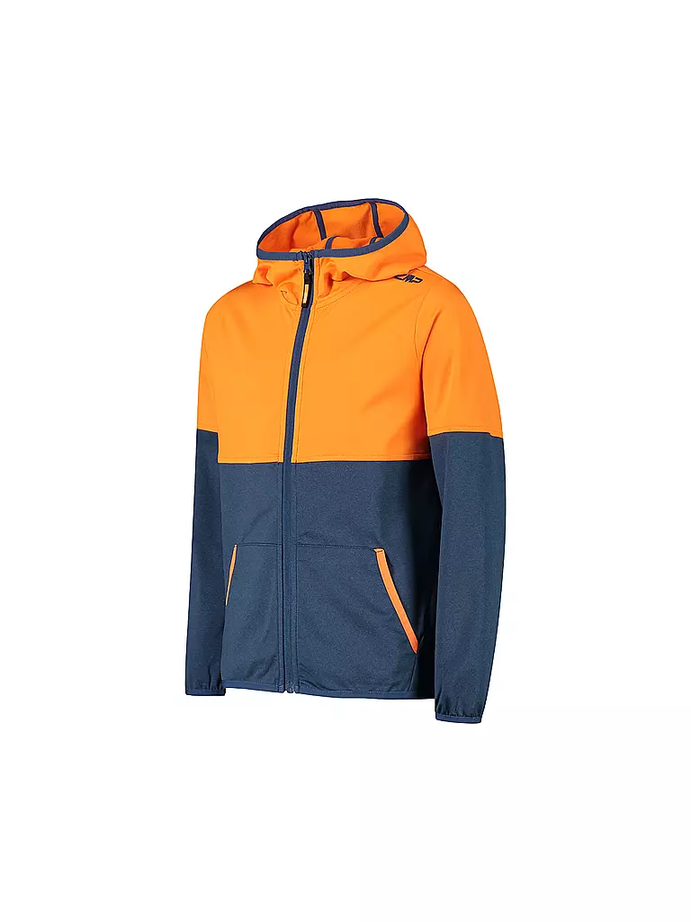 CMP | Jungen Wanderjacke Stretch Hoodie | orange