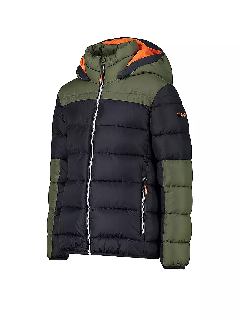 CMP | Jungen Winterjacke 3M Thinsulate wattiert Hoodie | grau