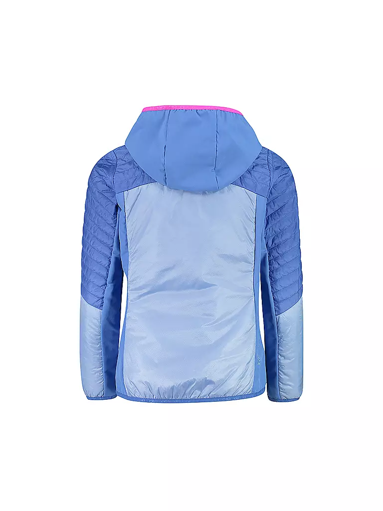 CMP | Mädchen Hybridjacke Extralight Hoodie | hellblau